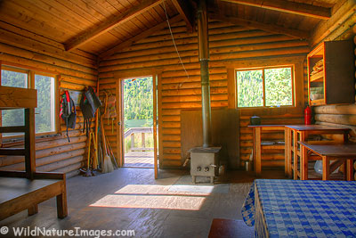Barber Cabin, Lower Russian Lake