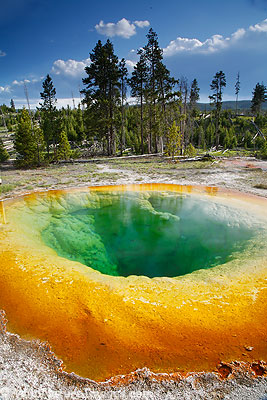 Morning Glory Pool, Yellowstone National Park, Wyoming
