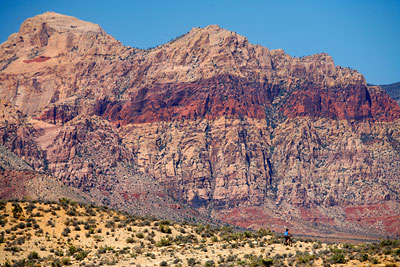 Mountain Biking, Red Rock Canyon, Las Vegas, Nevada