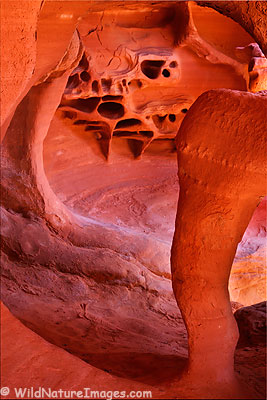 Fire Cave, Valley of Fire State Park, Nevada.
