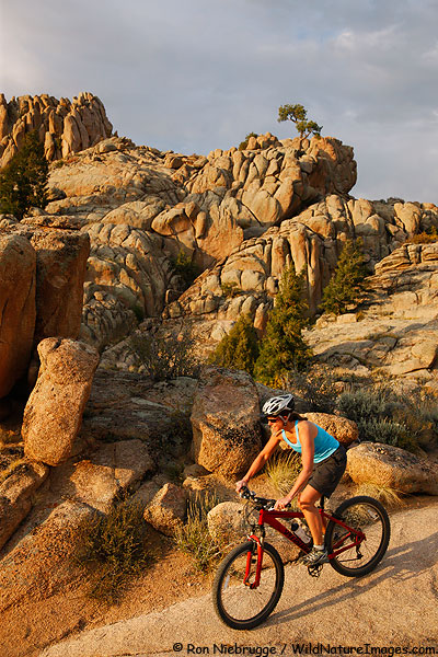 Hartman Rocks Mountain Biking Trails, Gunnision, Colorado.