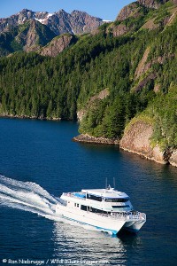 Kenai Fjords Tour boat, Resurrection Bay, Seward, Alaska.