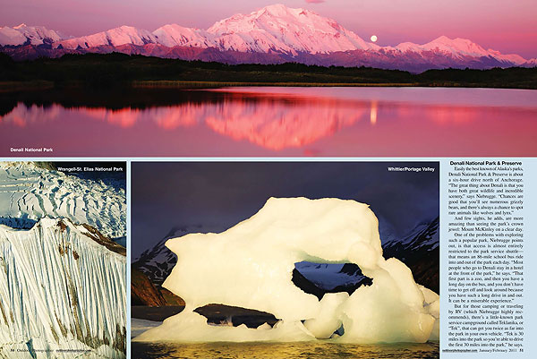 Outdoor Photographer feature pages 3 and 4.