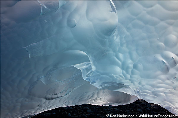 Close-up of an iceberg, Aialik Glacier and Aialik Bay, Kenai Fjords National Park, near Seward, Alaska.