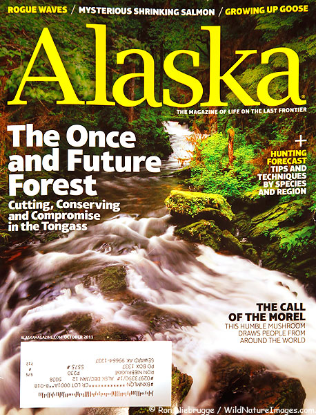 Cover of the October, 2011 Alaska Magazine!
