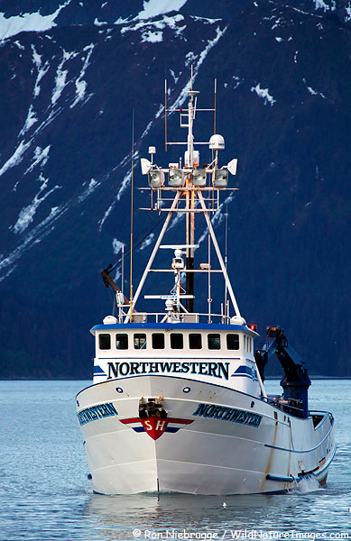 F/V Northwestern coming into Seward, Alaska.
