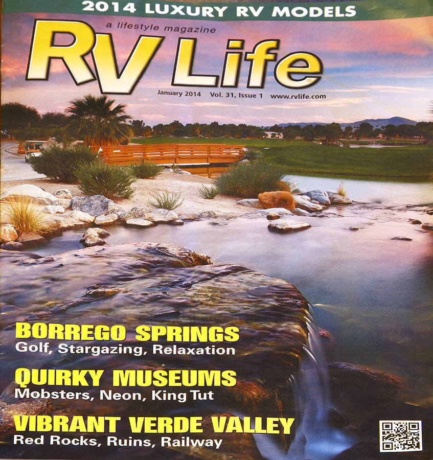 Cover RV Life Magazine